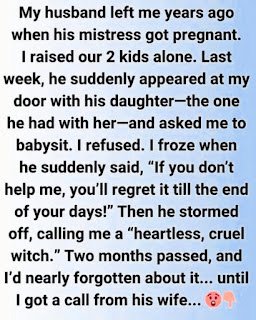 Ex Husband Demands Babysitting
