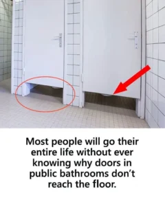 Why Bathroom Stall Doors Have Gaps