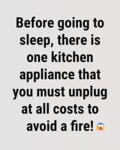 leaving air fryer plugged in danger