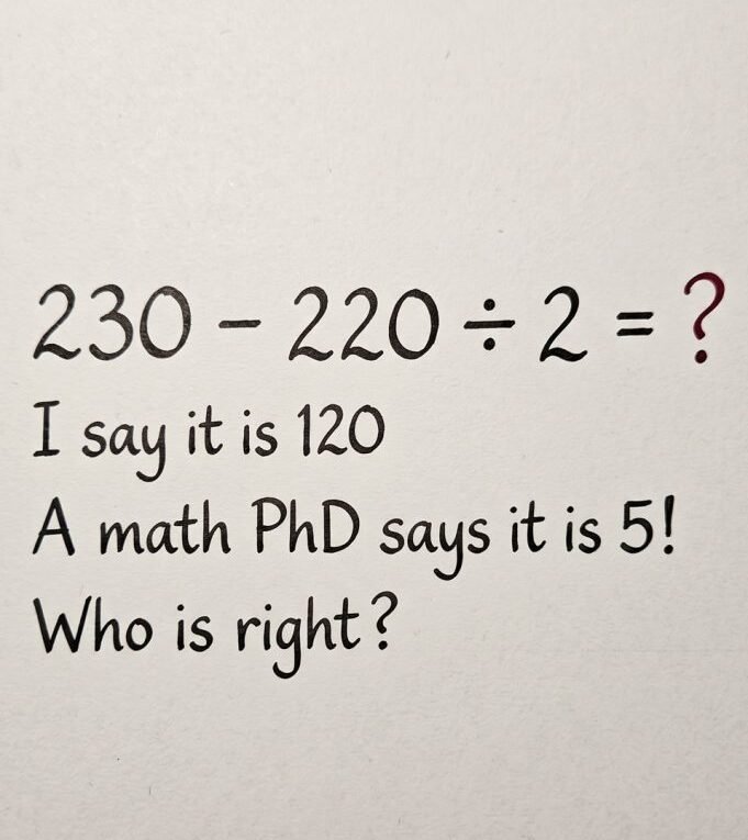 viral math puzzle with answer