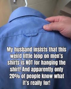 Loop on the Back of a Shirt