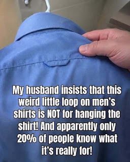Loop on the Back of a Shirt