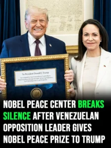 Donald Trump Nobel Peace Prize